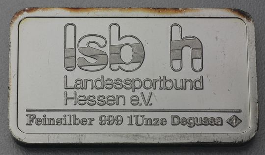 1oz Barren Landessportbund Hessen