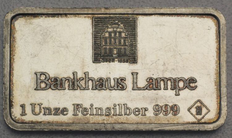 1oz Silber Bankhaus Lampe