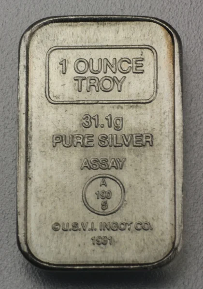 1oz Silberbarren USVI