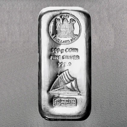 500g Fiji Silberbarren