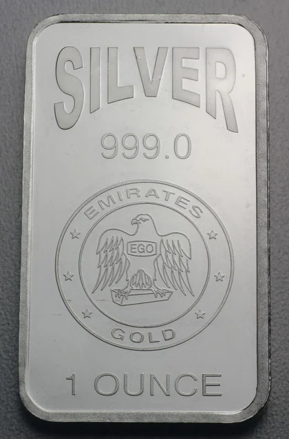 1oz Emirates Gold Silberbarren
