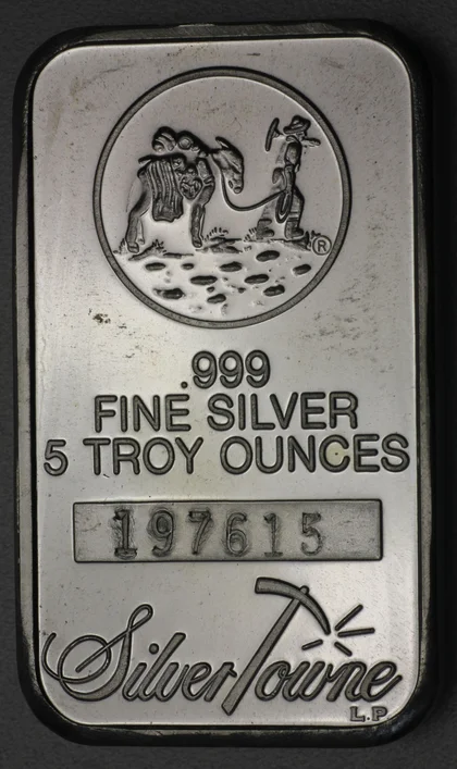 5 oz Silberbarren Silver Town