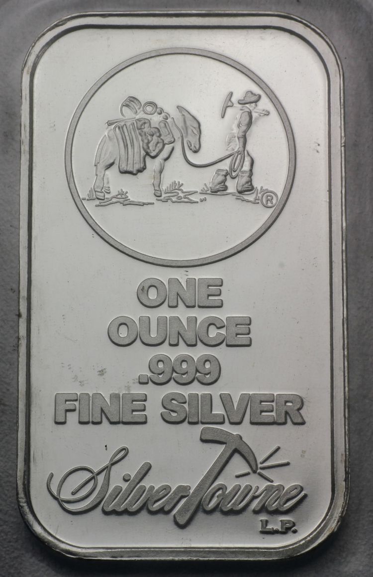 Silver-Towne 1oz Ag-Barren Silver-Towne 1oz Ag-Barren