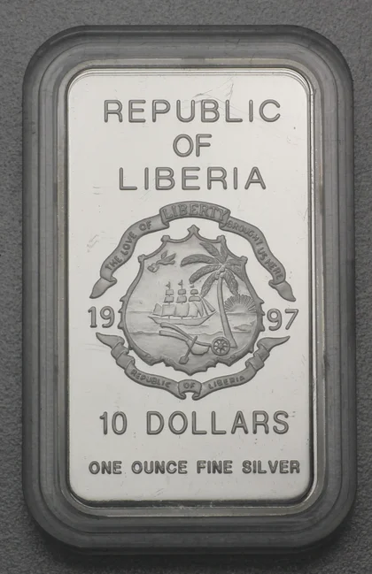1oz Münzbarren Liberia