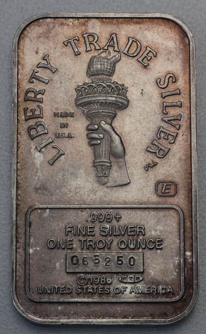 1oz Liberty Trade Silver