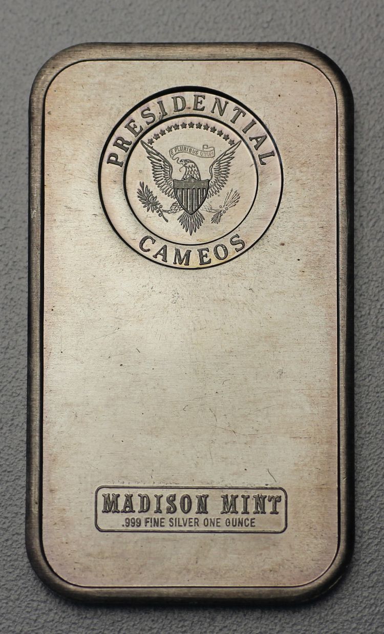 1oz Madison-Mint Ag-Barren 1oz Madison-Mint Ag-Barren