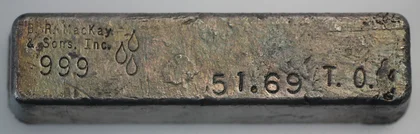 51oz Silberbarren B. R. MacKay & Sons, Inc. 