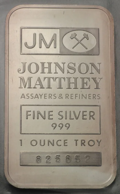 1oz Feinsilber Johnson Matthey