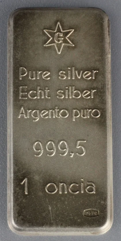 1oz Silberbarren G-Star
