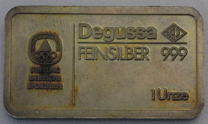 1oz Silberbarren Deutsche Sporthilfe