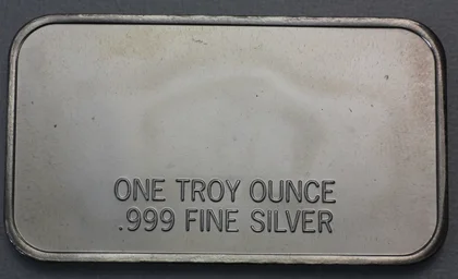 One Troy Ounce Silver