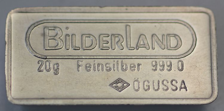 20g Silberbarren Bilderland Ögussa