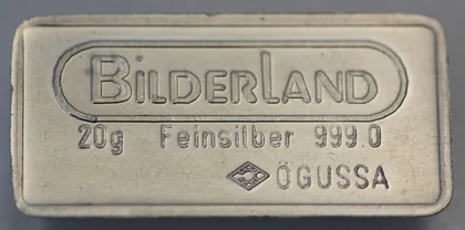 20g Silberbarren Bilderland Ögussa