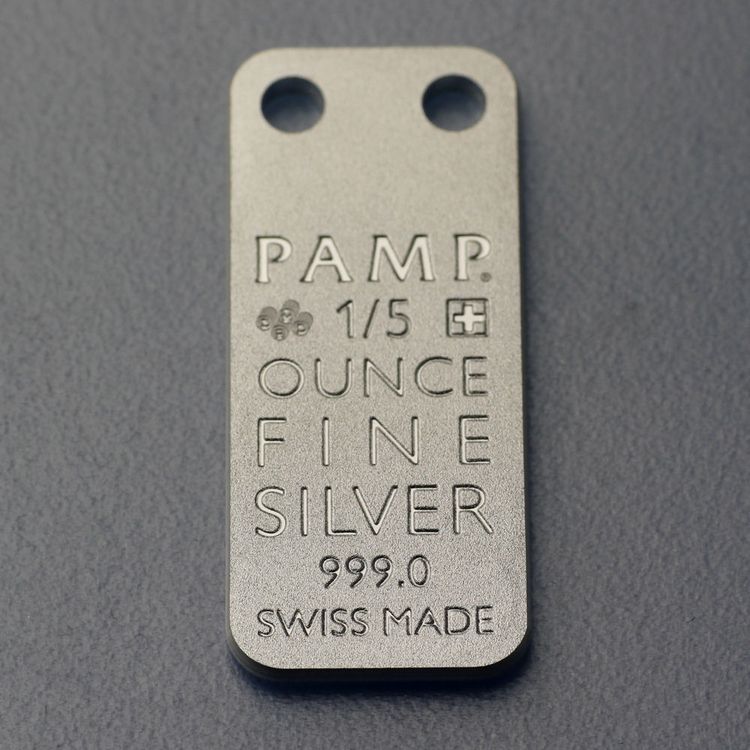 1/5oz Schmuckbarren Silber PAMP 1/5oz Schmuckbarren Silber PAMP