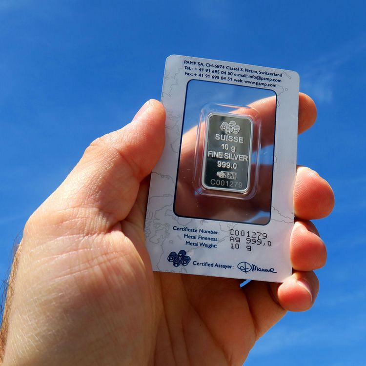 10g Silberbarren PAMP 10g Silberbarren PAMP