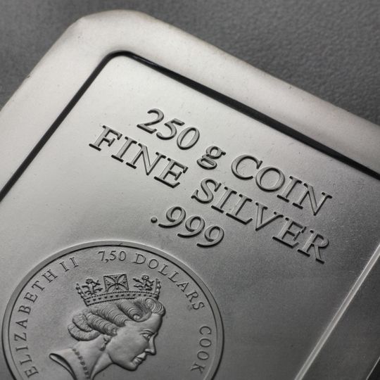 250g Cook Islands Silber