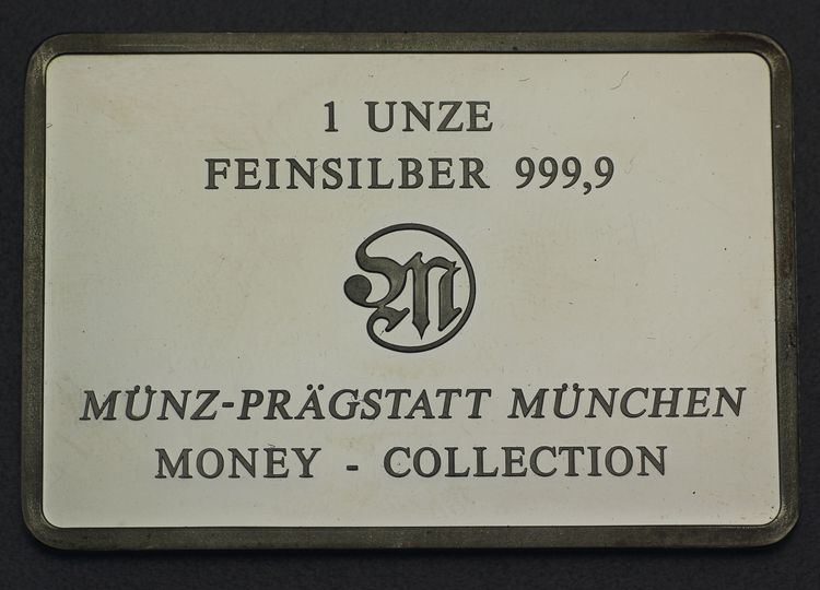 1 Unze Feinsilber Münzprägestatt München