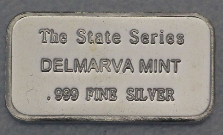 1g Silberbarren Delvara Mint