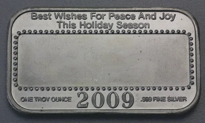 1oz Silberbarren 2009