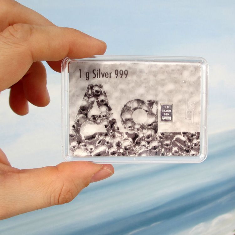1g Silberbarren 1g Silberbarren
