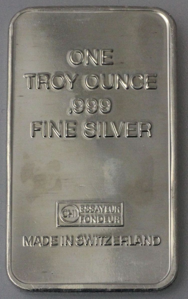 1oz Silber Made in Switzerland (Valcambi)