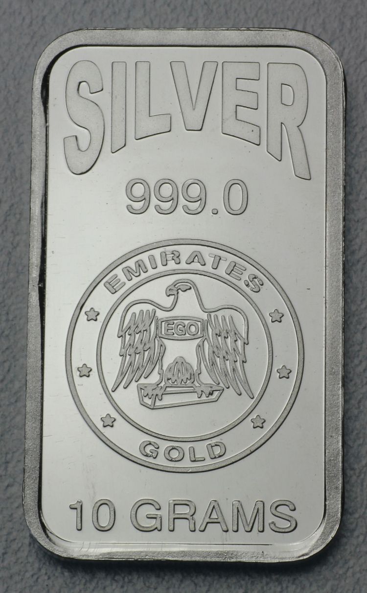 10g Silber Emirates Gold