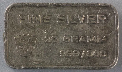 20g Fine Silver Barren