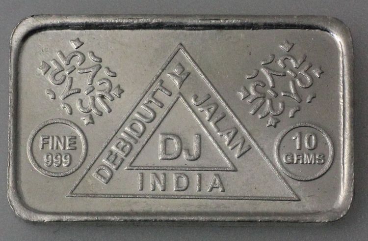 10g Silver Debidutt Jalan DJ India