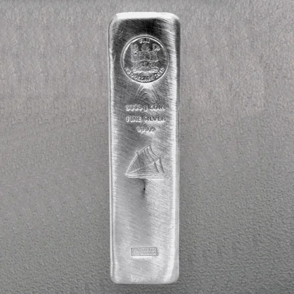 5000g Fiji Silberbarren
