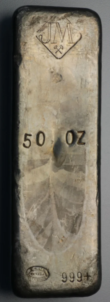 50oz Silberbarren