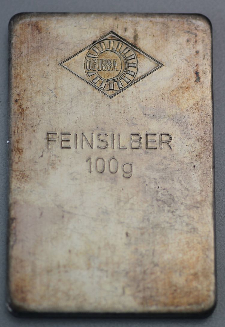 100g Feinsilber Ögussa