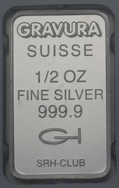1/2oz Gravura Silberbarren