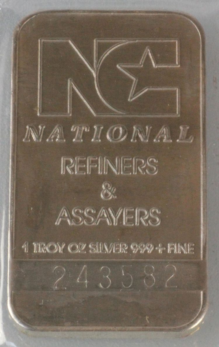 1oz Silber National Refiners 1oz Silber National Refiners