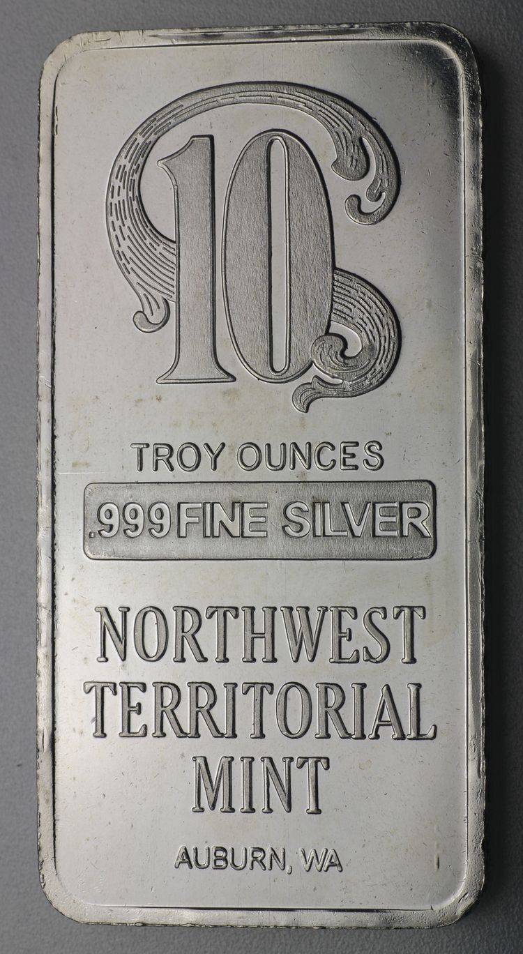 10oz Silver Northwest Territorial Mint