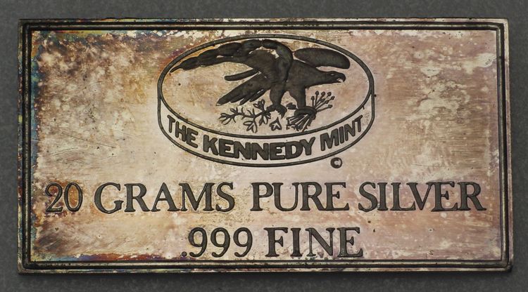 20g Pure Silver The Kennedy Mint