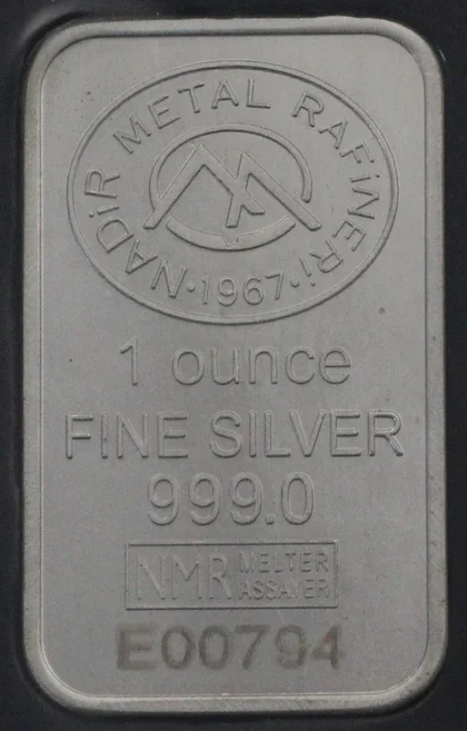 1oz Silberbarren Nadir