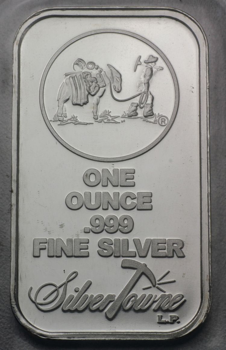 Silver-Towne 1oz Ag-Barren