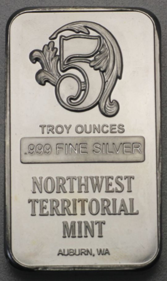 5oz Silberbarren Northwest Territorial Mint