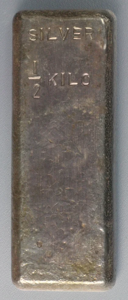 1/2kg Silberbarren