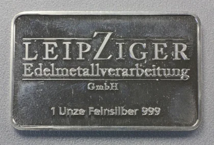 1oz Silberbarren LEV