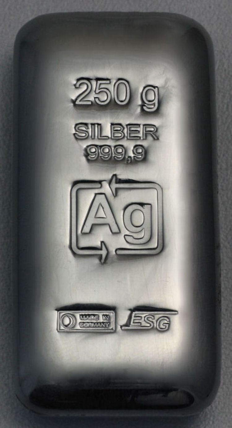 250g Silberbarren ESG