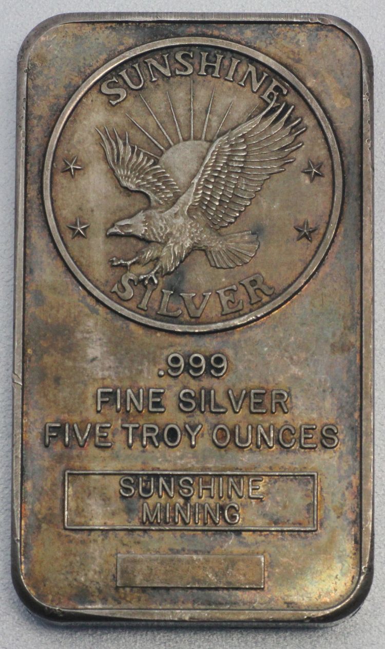 5oz Silberbarren 5oz Silberbarren