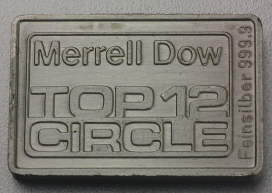 1oz Silberbarren Merrel Dow