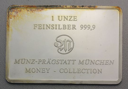 1oz Ag Münz-Prägestatt München