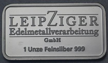 1oz Silberbarren LEV
