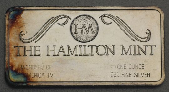 The Hamilton Mint 1oz Silver