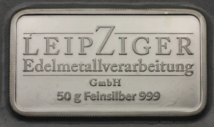 50g Silberbarren LEV