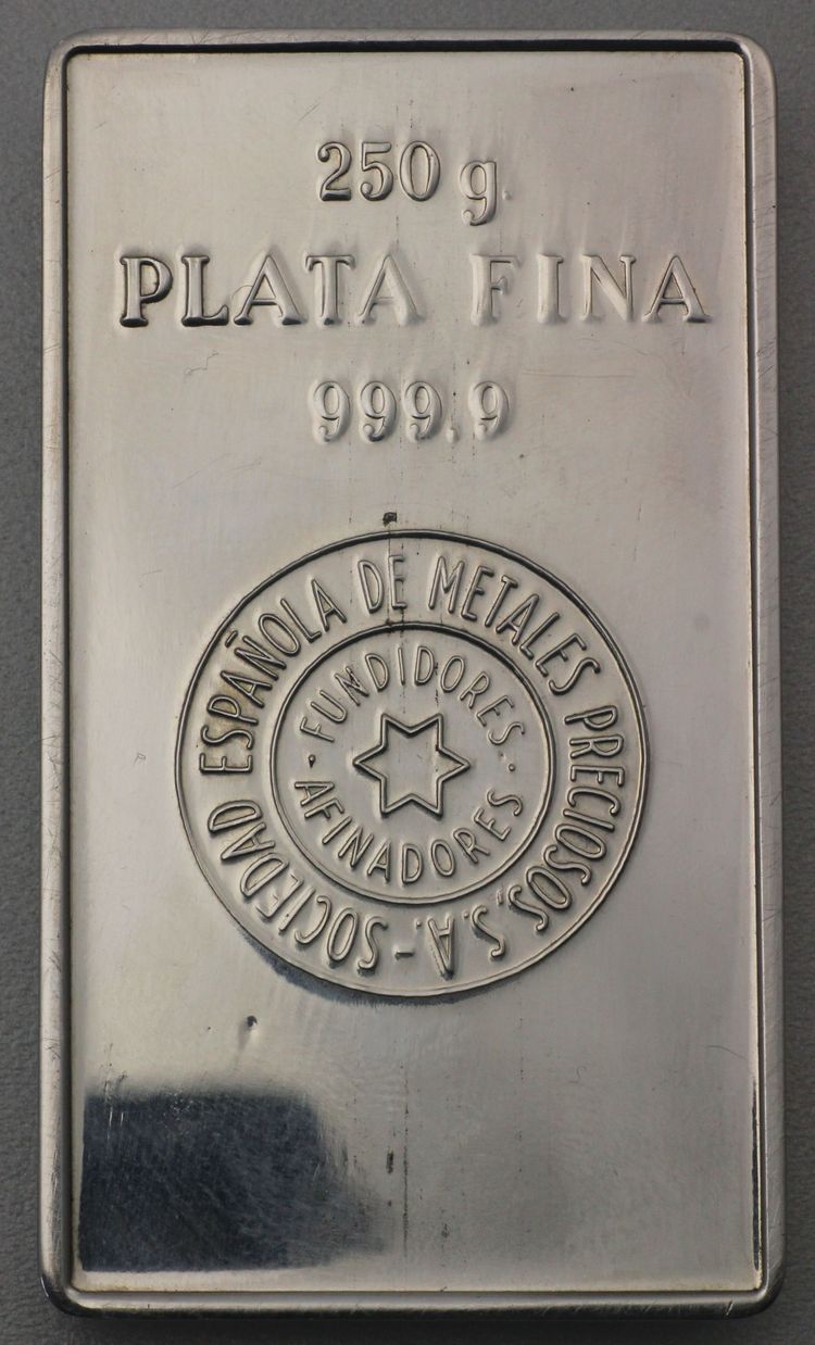 250g Barren Plata Fina Sociedad Espanola