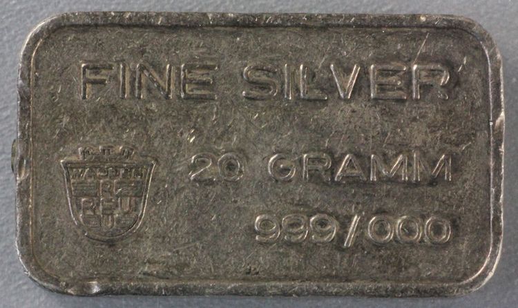20g Fine Silver Barren